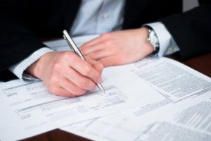 Заполнение документов